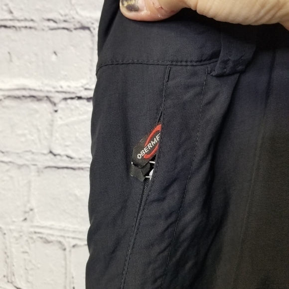 Obermeyer black mens ski snow full zip pants - Picture 4 of 15